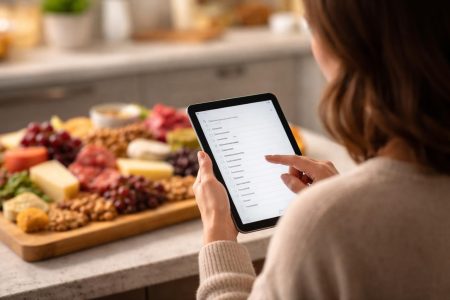 plateau-fromages-viandes-personne-tablette