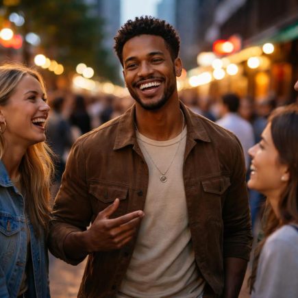 personnes-discutant-rire-ville-lumieres