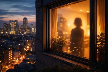 paysage-urbain-lumieres-silhouette-fenetre