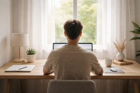 bureau-moderne-personne-ordinateur-fenetre