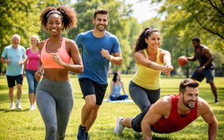groupe-personnes-sport-parc-verdoyant