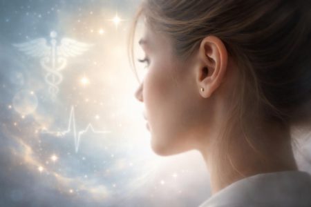 profil-flou-oreille-aura-lumineuse