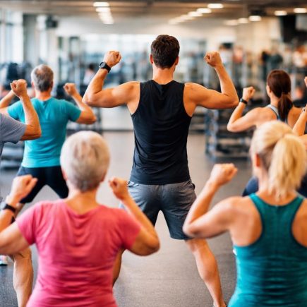 groupe-gym-salle-equipement-éclairage