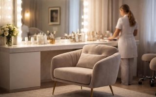 salon-moderne-fauteuil-miroir-lumieres