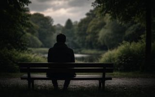 silhouette-banc-parc-nature-verdoyante