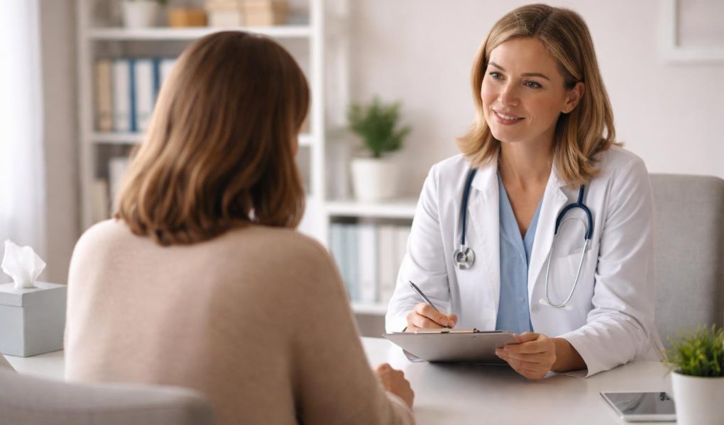femme-medecin-bureau-decor-neutre