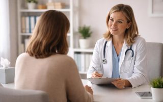 femme-medecin-bureau-decor-neutre