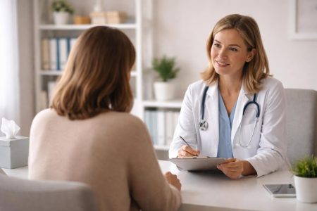 femme-medecin-bureau-decor-neutre