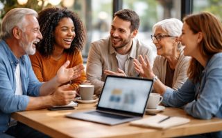 groupe-discussion-table-cafe-moderne