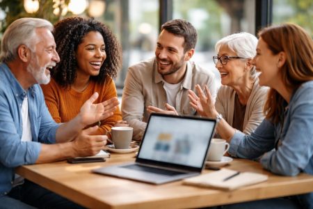 groupe-discussion-table-cafe-moderne
