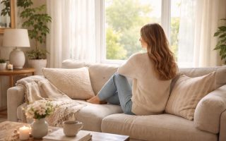 femme-canape-salon-lumineux-fenetre